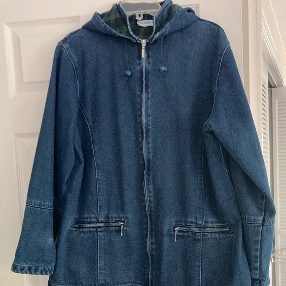 Soft & Comfy Lined Denim Jacket - Picture 1 of 8